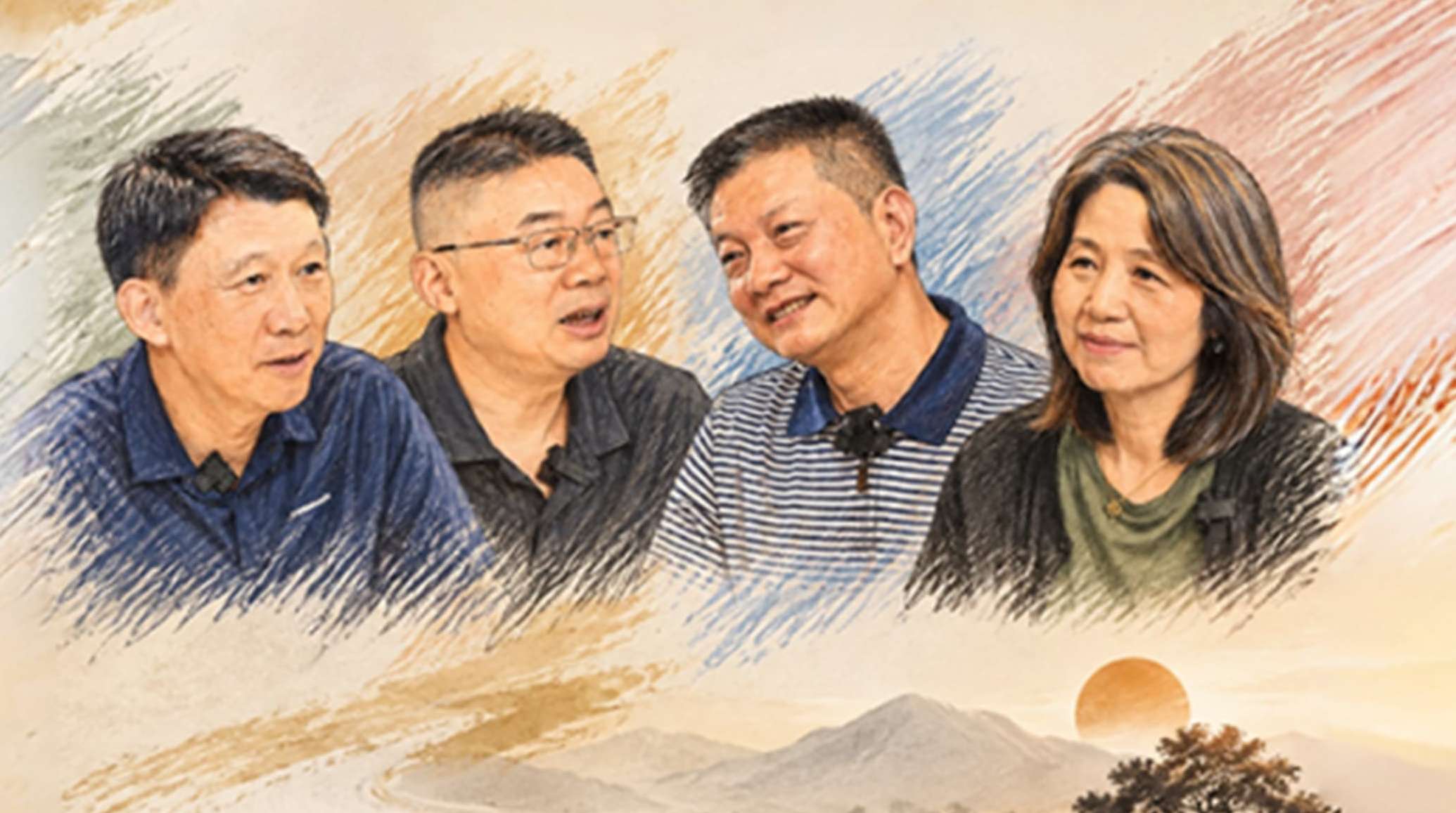 三十回响 声声不息 | 四个人，四种姿态，同一条路